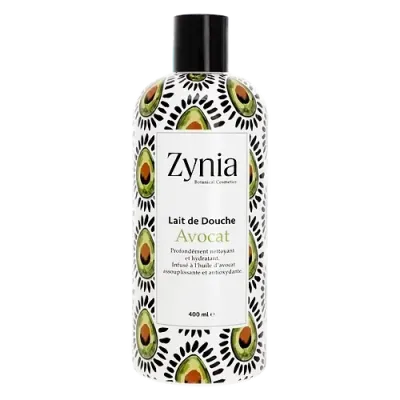 ZYNIA LAIT DE DOUCHE AVOCAT  400ML