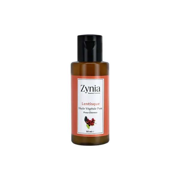 ZYNIA HUILE VÉGÉTALE PURE DE LENTISQUE 50ML