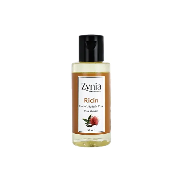 ZYNIA HUILE VÉGÉTALE PURE DE RICIN 50ML