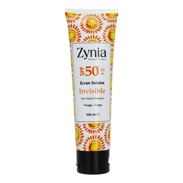 ZYNIA ECRAN SOLAIRE INVISIBLE SPF50+ 100ML
