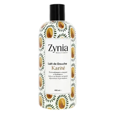 ZYNIA LAIT DE DOUCHE KARITÉ  400ML