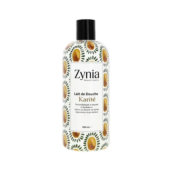 ZYNIA LAIT DE DOUCHE KARITÉ  400ML