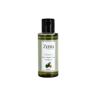 ZYNIA HUILE VEGETALE PURE D'AVOCAT 50ML