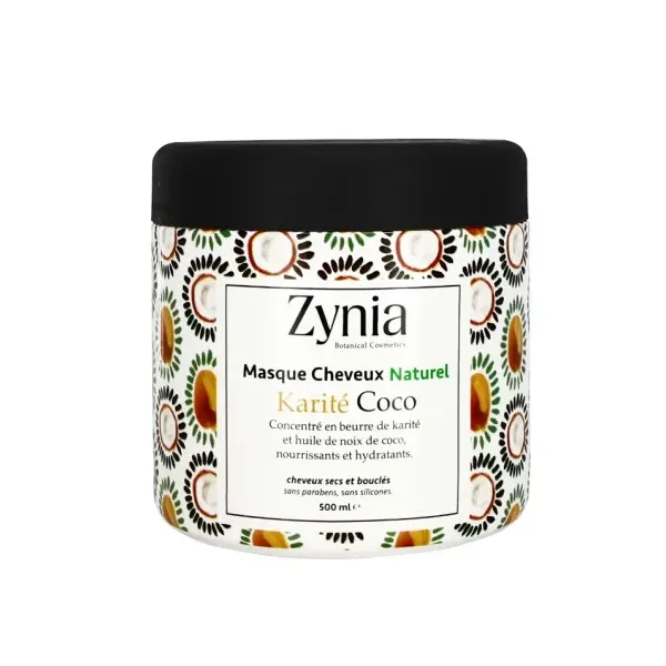 ZYNIA MASQUE CHEVEUX NATUREL "KARITÉ COCO" 500G