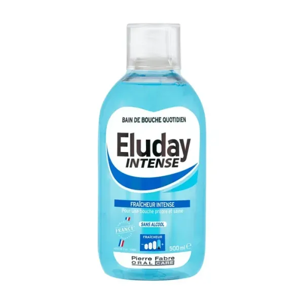 ELUDAY INTENSE BAIN DE BOUCHE QUOTIDIEN 500 ML