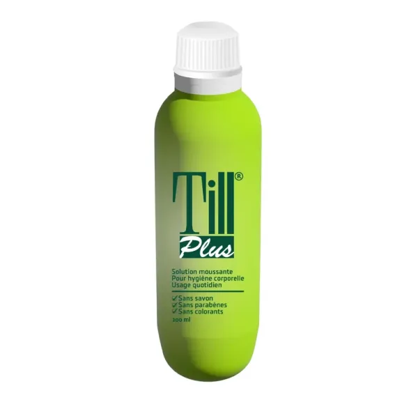TILL PLUS SOLUTION MOUSSANTE HYGIENE CORPORELLE 200ML