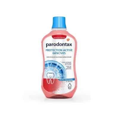 PARODONTAX BAIN DE BOUCHE PROTECTON ACTIVE GENCIVES 500ML