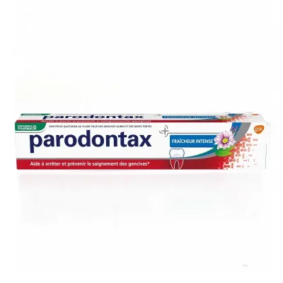 PARODONTAX DENTIFRICE FLUOR FRAICHEUR INTENSE 75ML