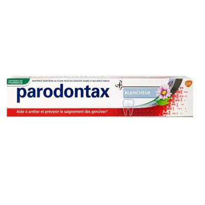 PARODONTAX DENTIFRICE BLANCHEUR 75ML