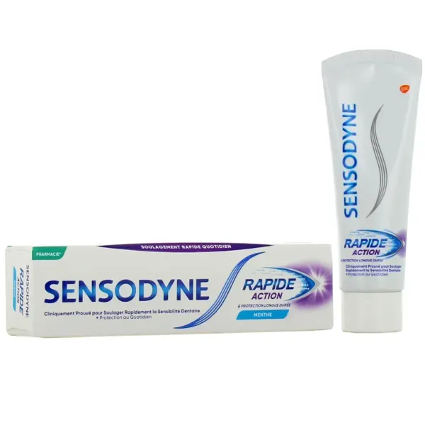 SENSODYNE ACTION RAPIDE MENTHE 75ML