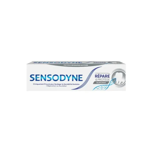 SENSODYNE DENTIFRICE BLANCHEUR REPARE ET PROTEGE 75ML