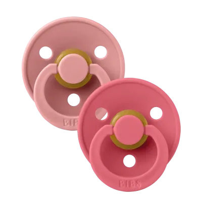 BIBS 02 SUCETTES PACIFIER DUSTY PINK SIZE 1