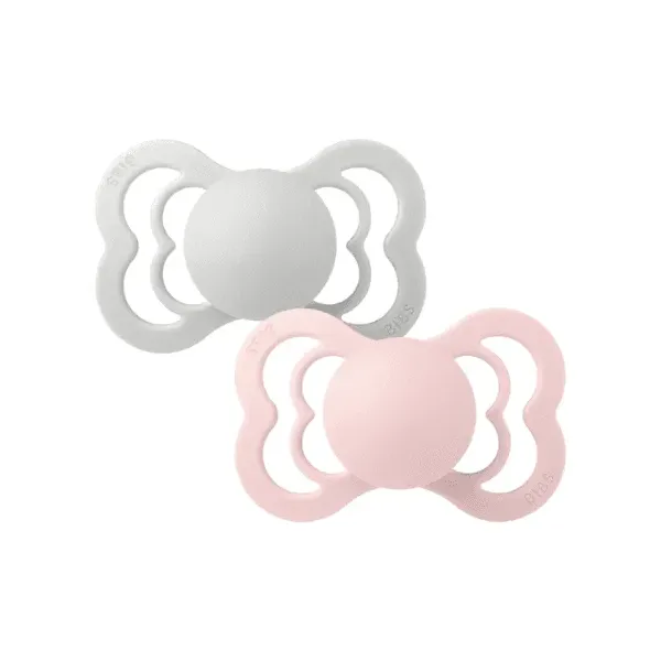 BIBS 02 SUCETTE SUPREME PACIFIER HAZE BLOSSOM SIZE 1