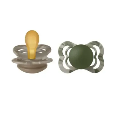 BIBS 02 SUCETTES SUPREME GREEN MIX SIZE 1