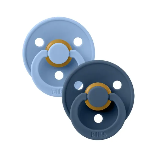BIBS 02 SUCETTES PACIFIER SKY BLUE SIZE 1