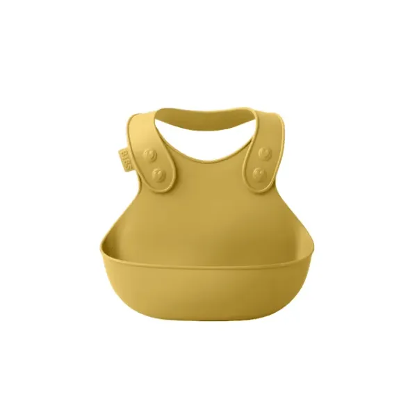 BIBS BAVOIR DE TABLE MOUTARDE