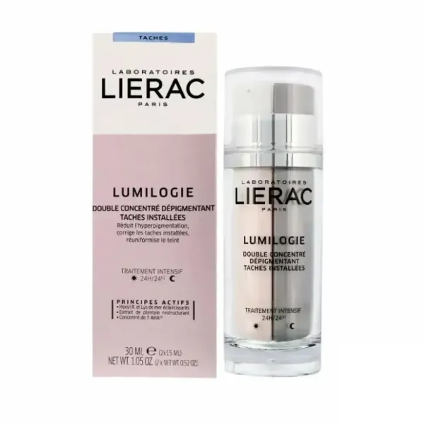 LIERAC LUMILOGIE DOUBLE CONCENTRE DEPIGMENTANT 30ML (2*15ML)