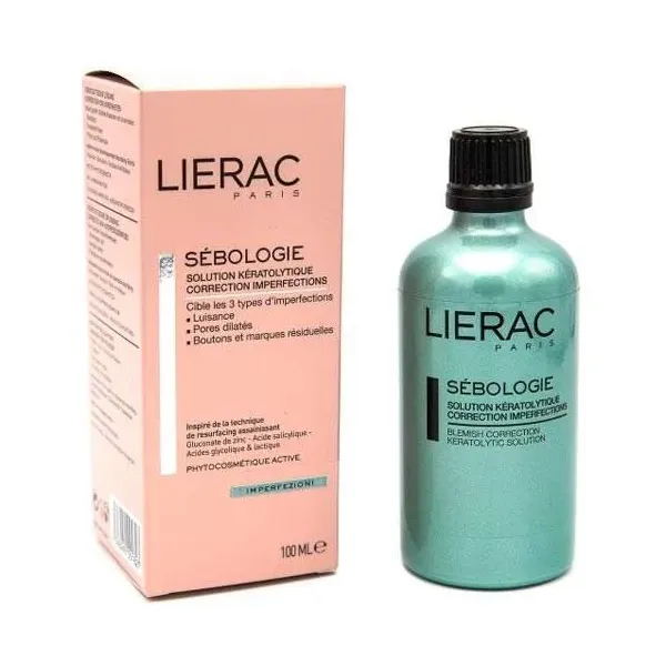 LIERAC SEBOLOGIE SOLUTION KERATOLYTIQUE MICRO-PEELING 100ML