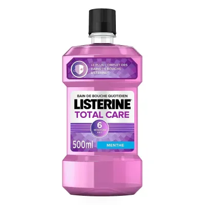 LISTERINE BAIN DE BOUCHE QUOTIDIEN TOTAL CARE 6EN1 500 ML