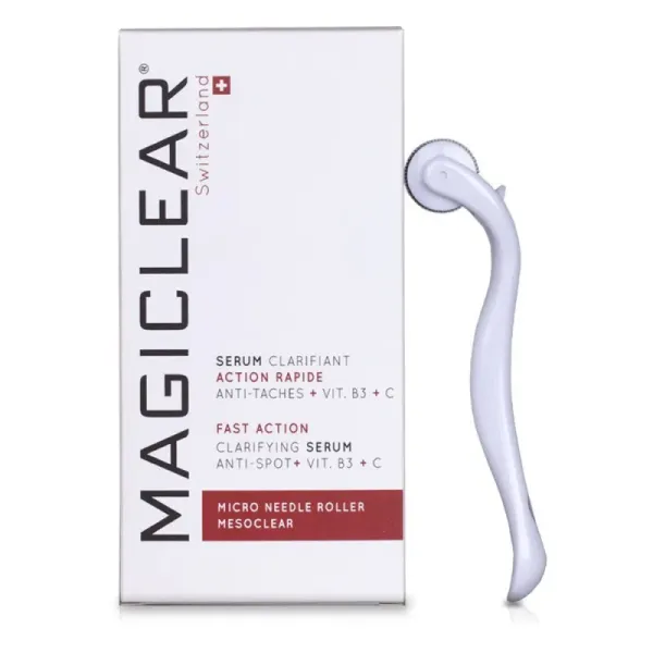 MAGICLEAR DERMA-ROLLER APPAREIL ANTI TACHES & ANTI AGE