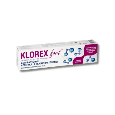 STODERMA KLOREX FORT DENTIFRICE AU FLUOR 65ML