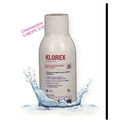 STODERMA KLOREX SOLUTION BAIN DE BOUCHE 250ML