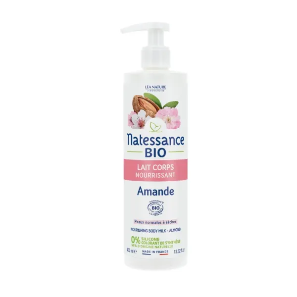 LEA NATURE NATESSANCE LAIT CORPS NOURRISSANT AMANDE DOUCE 400ML