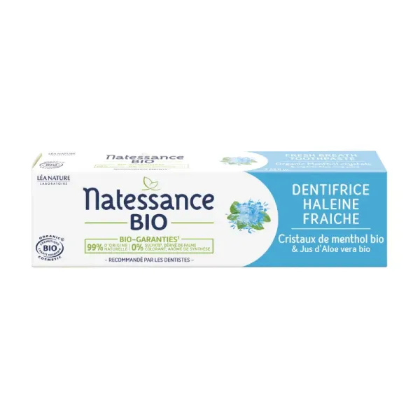 NATESSANCE DENTIFRICE HALEINE FRAICHE