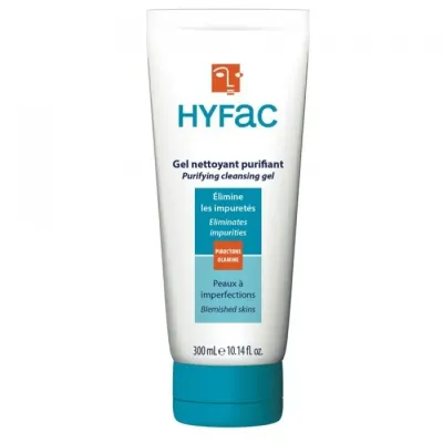 HYFAC GEL DERMATOLOGIQUE NETTOYANT VISAGE ET CORPS 300ML