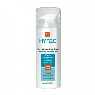 HYFAC GEL DERMATOLOGIQUE NETTOYANT VISAGE ET CORPS 150ML
