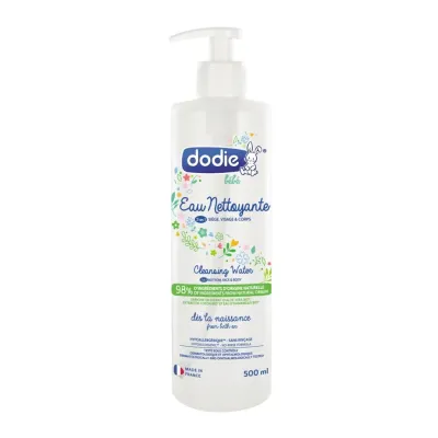 DODIE EAU NETTOYANTE BÉBÉ 3 EN 1 500ML
