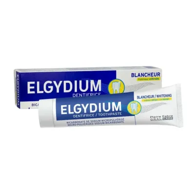 ELGYDIUM DENTIFRICE BLANCHEUR FRAICHEUR CITRON 75ML