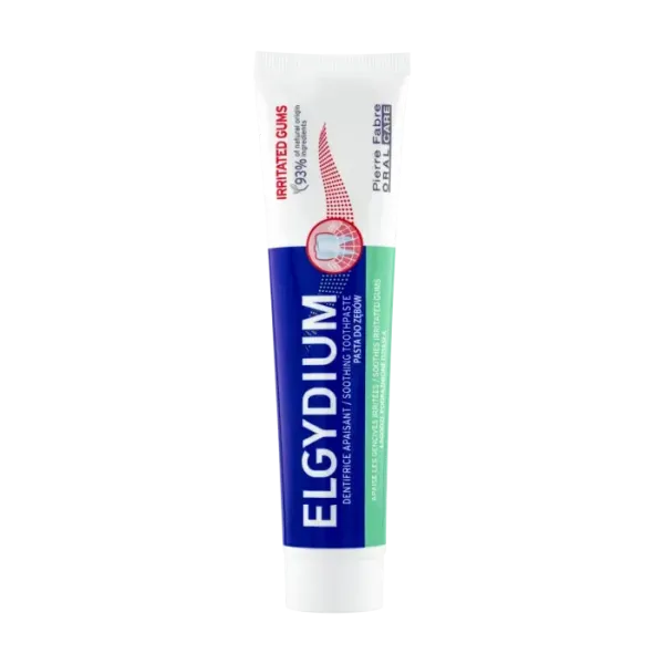 ELGYDIUM DENTIFRICE APAISANT GENCIVES IRRITEES 75 ML