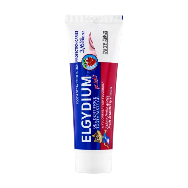 ELGYDIUM DENTIFRICE KIDS FRAISE GIVREE 50ML