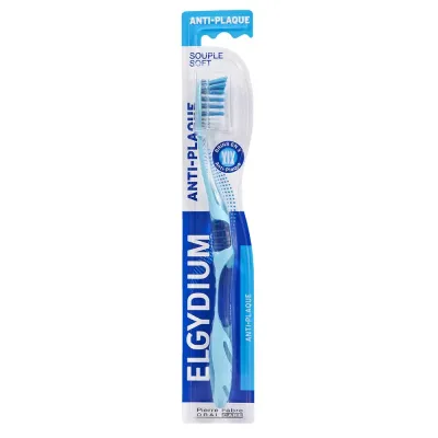 ELGYDIUM BROSSE A DENTS ANTI PLAQUE SOUPLE