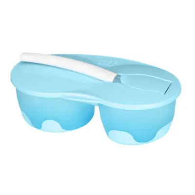BAMBINI SET REPAS BÉBÉ BOL + CUILLÈRE 6M+ RÉF 480