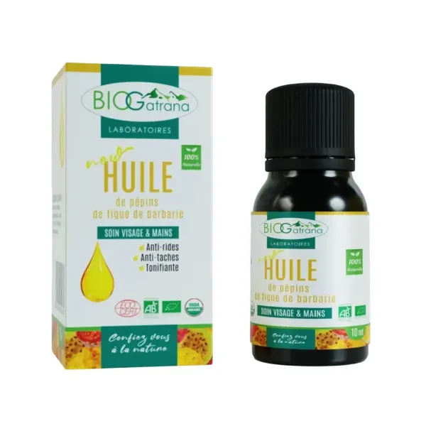 BIO GATRANA HUILE DE PEPINS DE FIGUE DE BARBARIE 10ML
