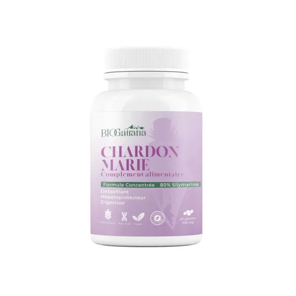 BIO GATRANA CHARDON MARIE 60 GELULES