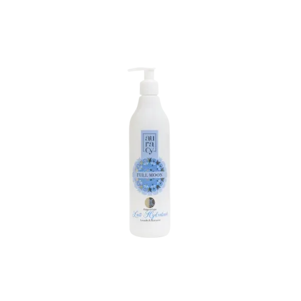AURACY FULL MOON LAIT HYDRATANT VISAGE ET CORPS LAVANDE BOIS SACRE 400ML