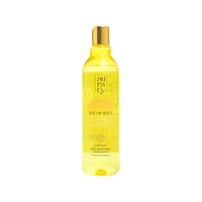 AURACY GEL DOUCHE ENERGISANT JOY OF SOUL BERGAMOTE ET BAMBOO 400ML