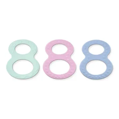 BABY NOVA LOT DE 2 ANNEAUX DE DENTITION 3m+