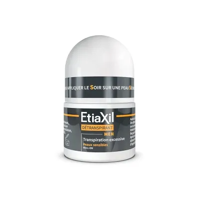 ETIAXIL DETRANSPIRANT MEN ROLL ON PEAUX SENSIBLES 15ML