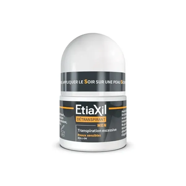 ETIAXIL DETRANSPIRANT MEN ROLL ON PEAUX SENSIBLES 15ML