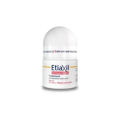 ETIAXIL ROLL-ON DETRANSPIRANT AISSELLES PEAUX NORMALES 15ML