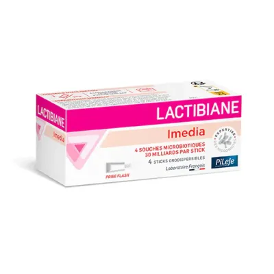 PILEJE LACTIBIANE IMEDIA 4 STICKS ORODISPERSIBLES