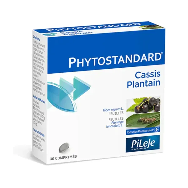 PILEJE PHYTOSTANDARD CASSIS PLANTAIN 30 COMPRIMES