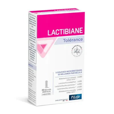 PILEJE LACTIBIANE TOLERANCE 30 GELULES