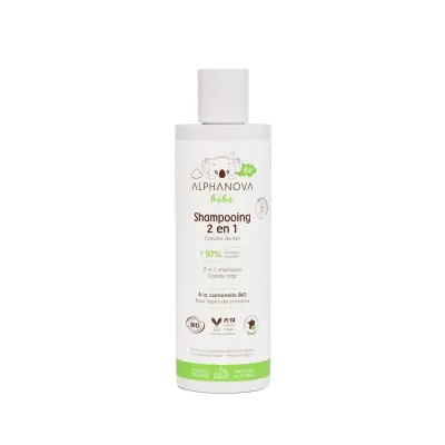 ALPHANOVA SHAMPOING 2EN1 BIO 200ML