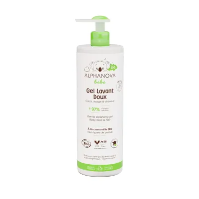 ALPHANOVA GEL LAVANT DOUX BIO 400ML
