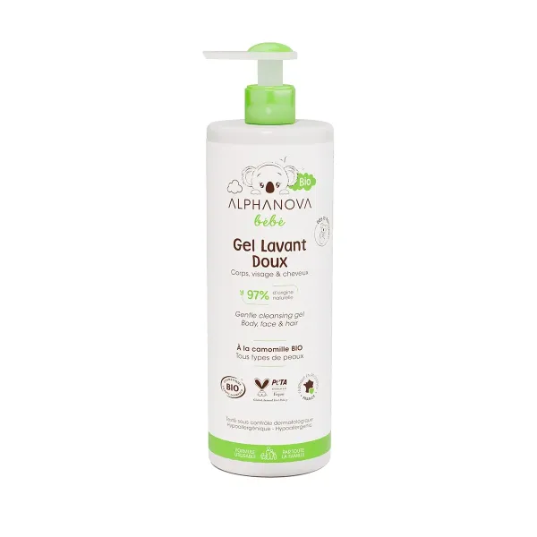 ALPHANOVA GEL LAVANT DOUX BIO 400ML
